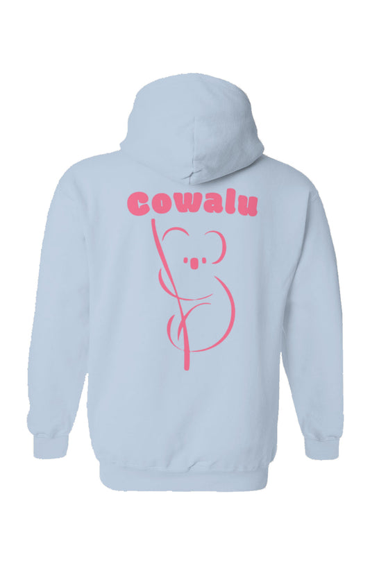 AW Pink Hoodie showcasing a relaxed fit and soft fabric, perfect for casual wear or cozy layering, combining modern style with ultimate comfort.