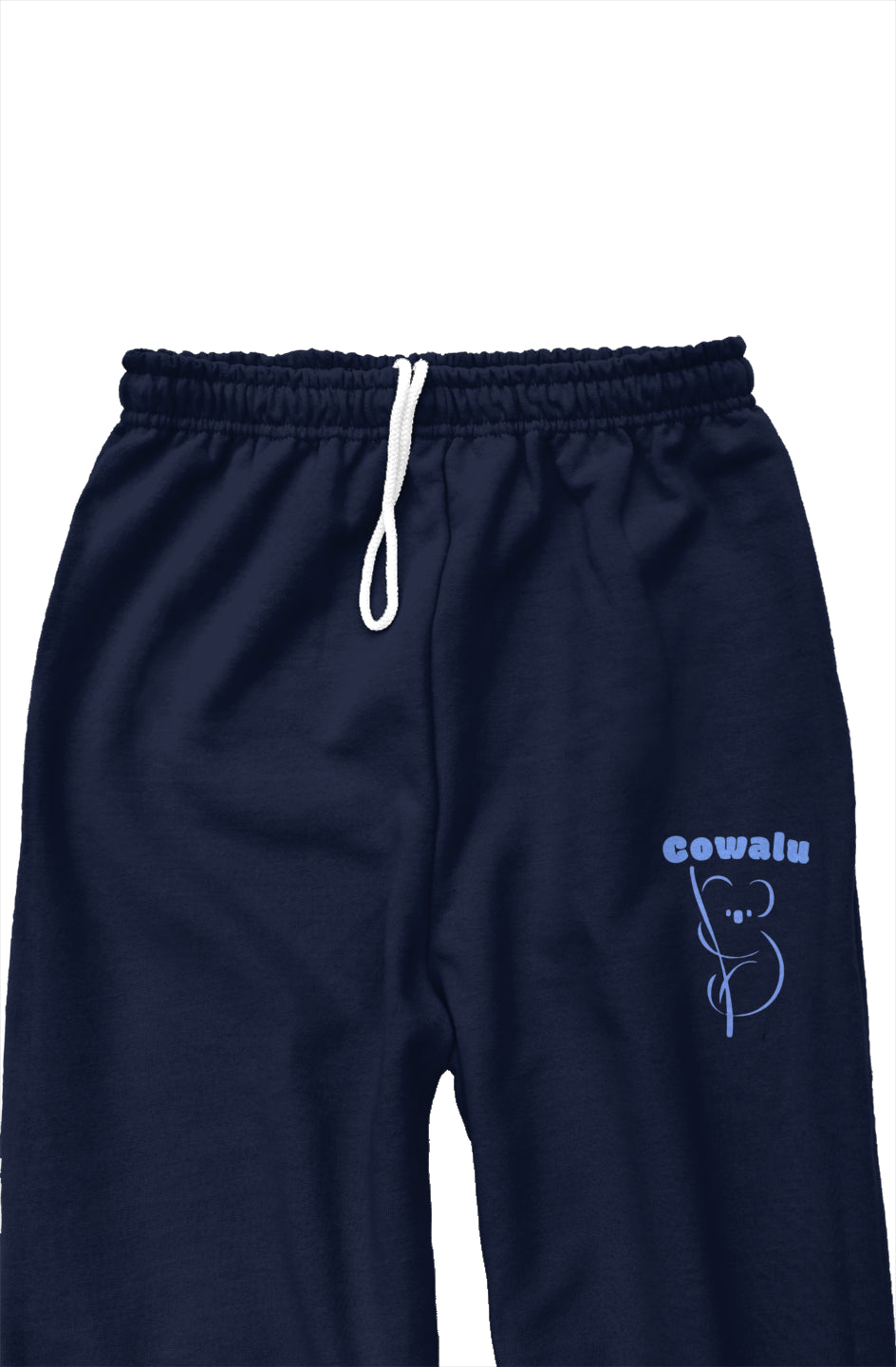 Sleepy Blue Sweatpants in a relaxed fit, showcasing a soft fabric perfect for lounging and casual wear.